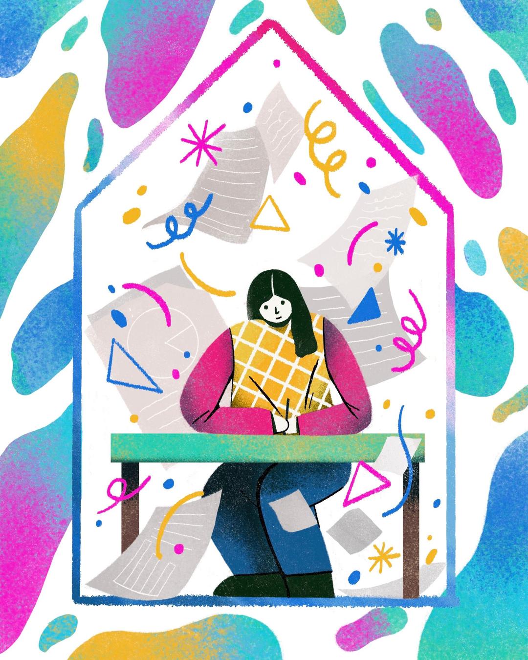 House of inspirationillustration