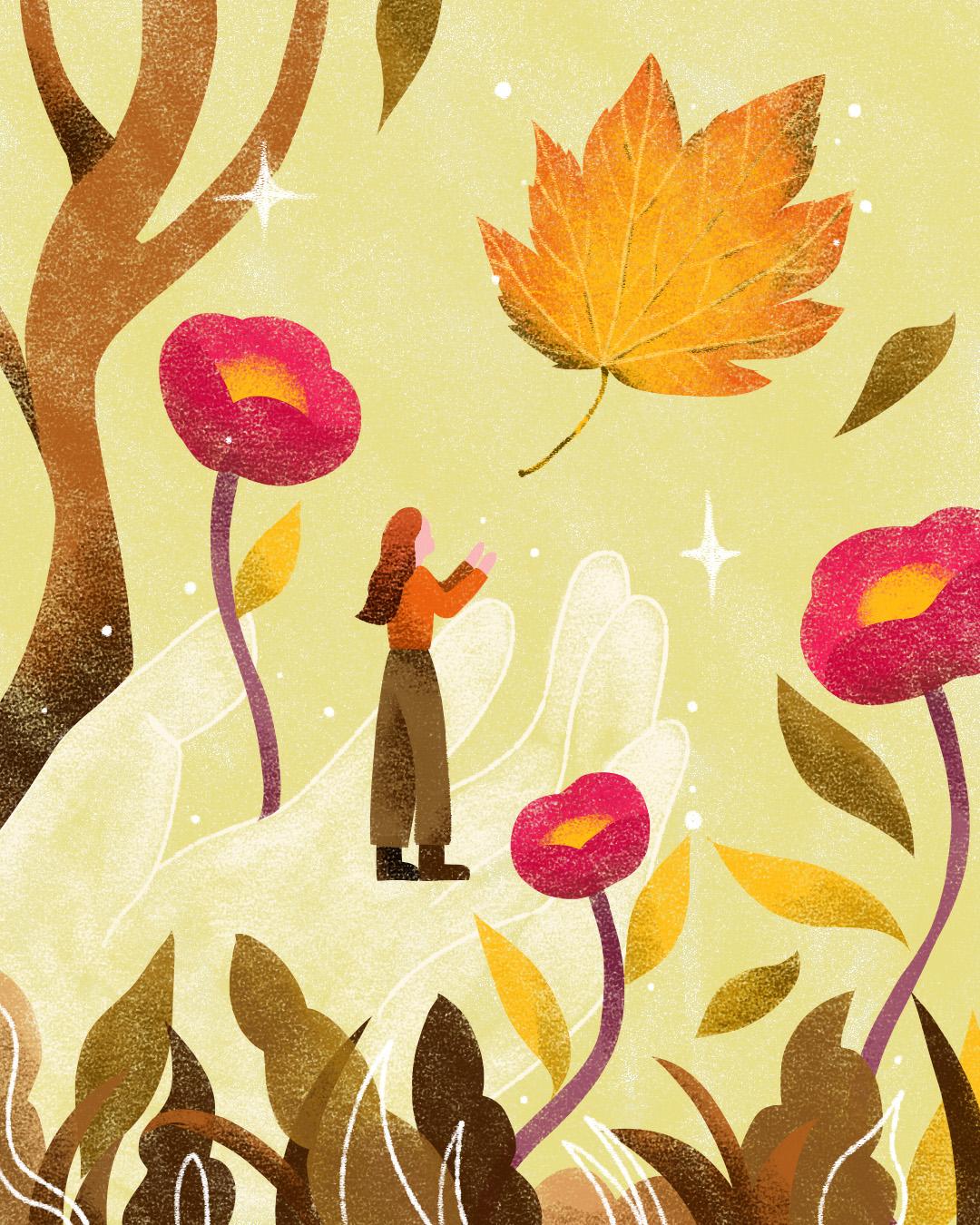 End of Autumn 🍂illustration