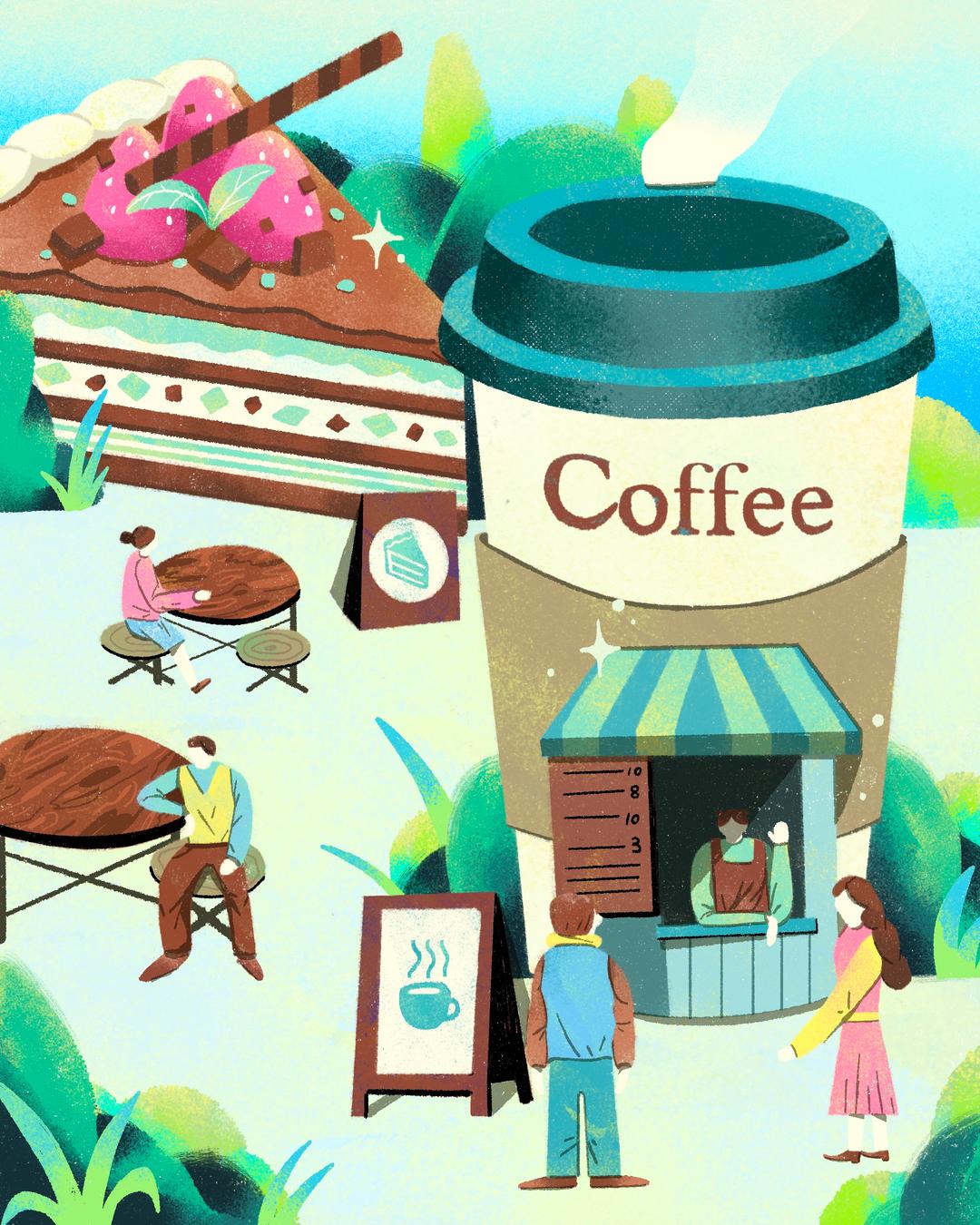 Coffee Dayillustration